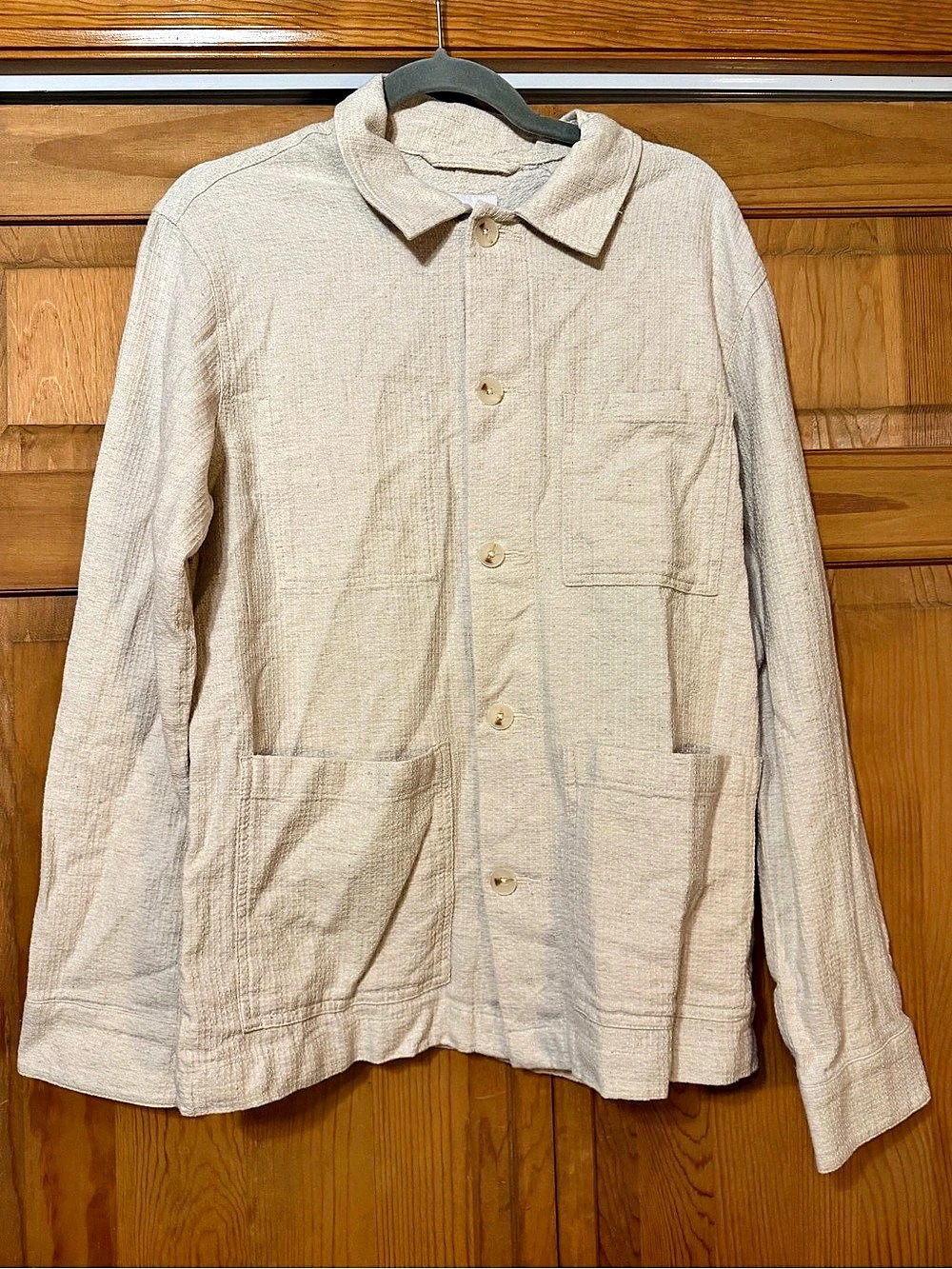 Madewell Utility Jacket in Cream Size Small NWT